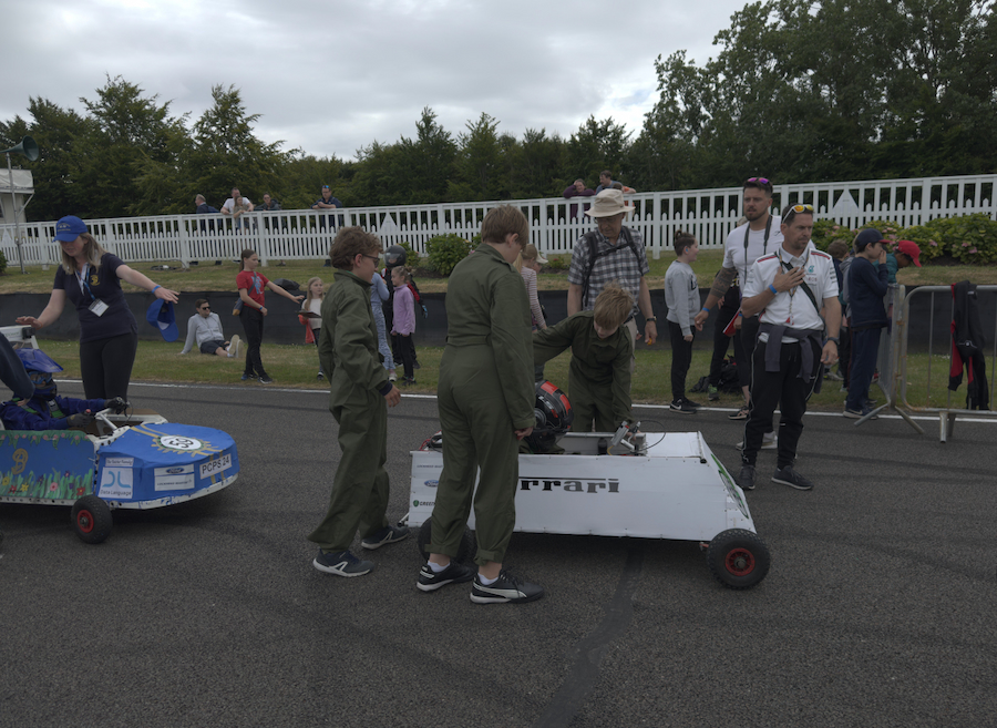 Papplewick Go Kart teams race at Goodwood Motor Circuit